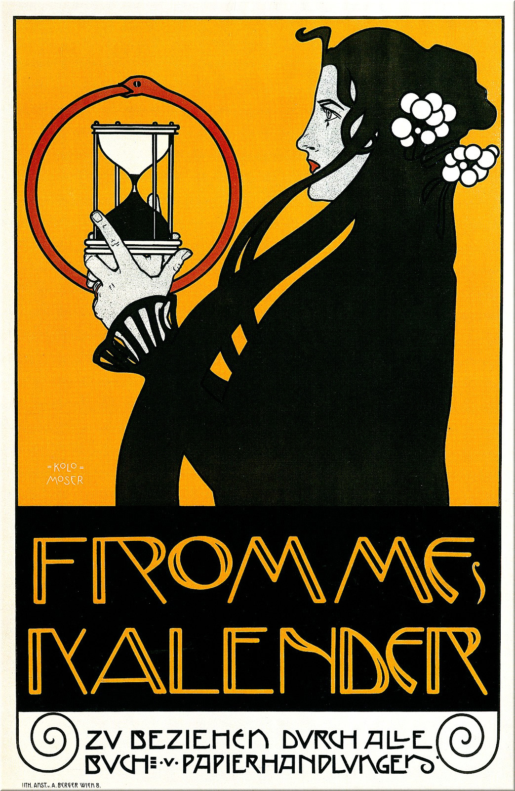 Koloman Moser (1868-1918), ‘Frommes Kalender’, 1898
Source