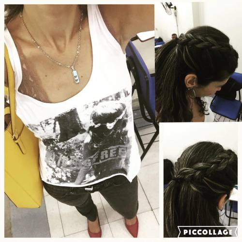 #hairstyles #styleblogger #livingfree #university #lawstudent #blessed (em Faculdade Unig)