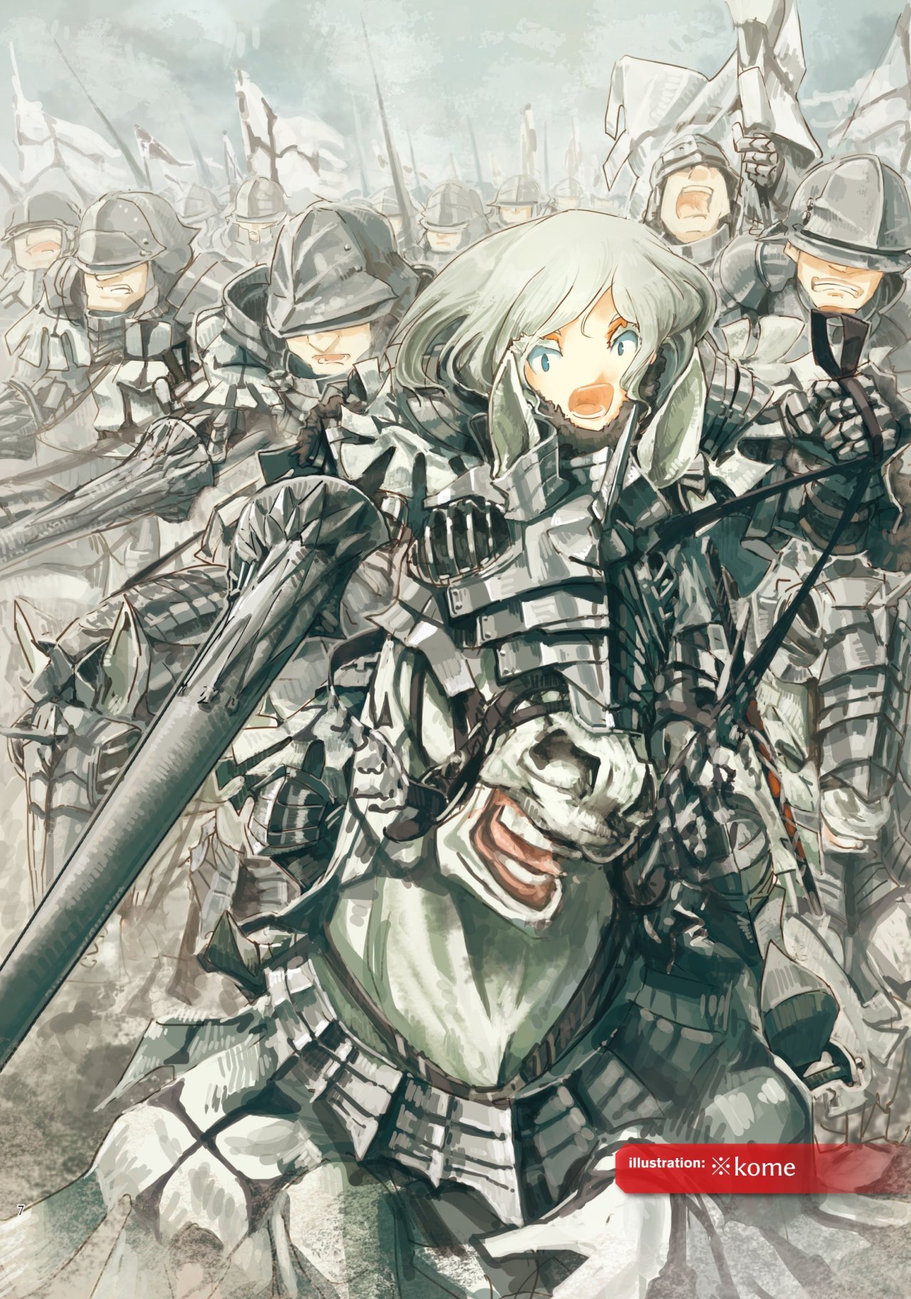 animeslovenija:  Fullsize links: [1] [2] [3] [4] [5] (clean cover source: [twitter])