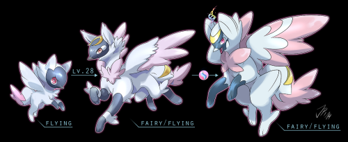 syntheticimagination:Some fakemons I posted a while ago on my deviantart account, now with updated p