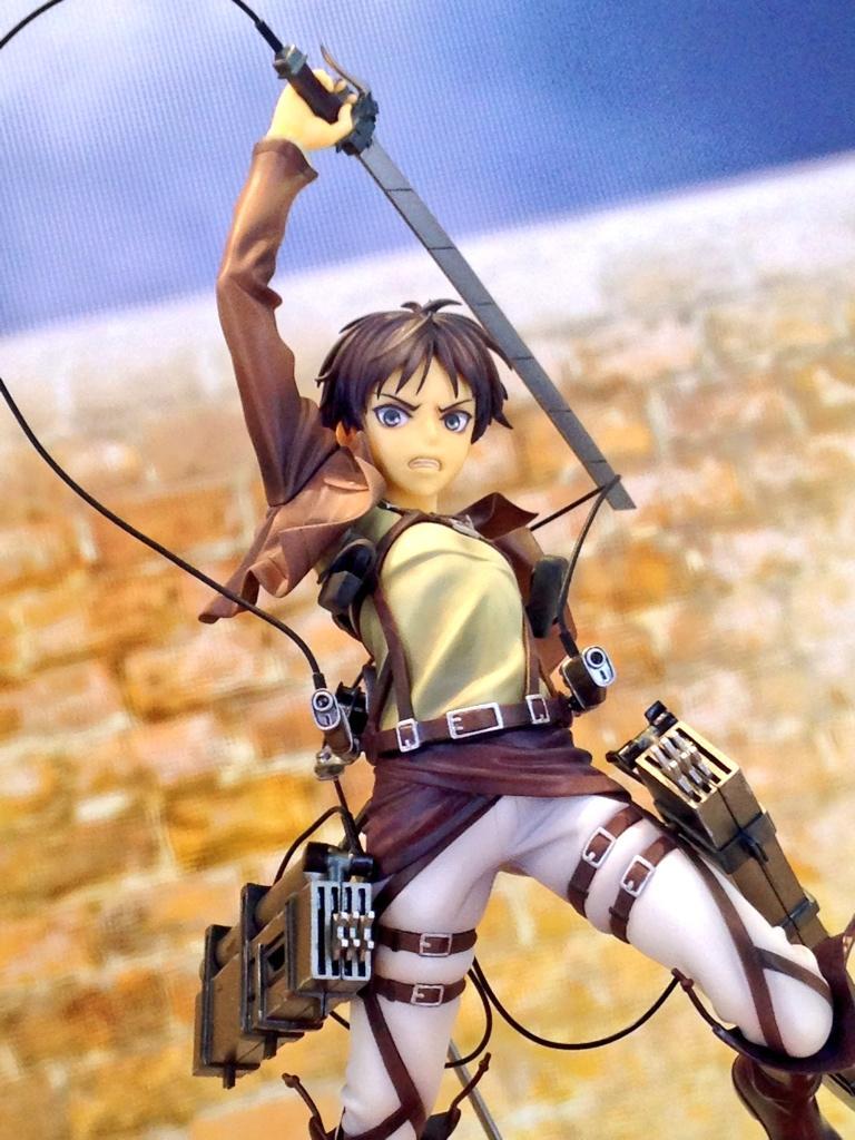  Good Smile Company just showcased new figures of Levi and Eren as well at Wonder