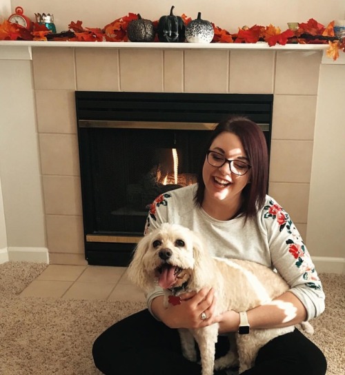 My parents surprised me and brought my pup to Thanksgiving brunch and I haven’t stopped smilin