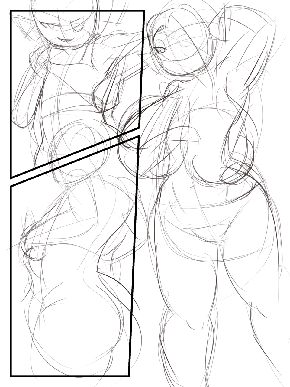 Undertail sketch comic for warm ups.