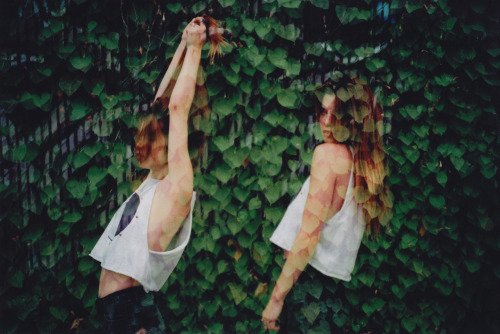 tancamera:  Double Exposure on 35MM Film Model: Lindsey Lugrin Styling & Photography by Kimi Selfridge