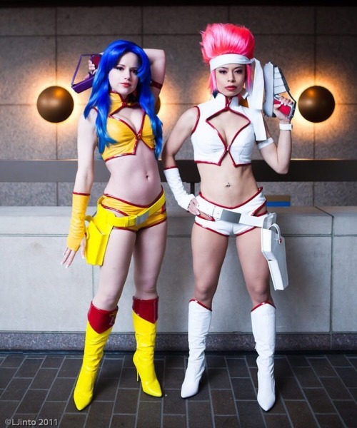 Costumes from what feels like forever ago! Cosplaying with @jiajem at OhayoCon. Photo by LJinto. Our