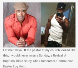 theworldofmeatandmen:sexy4dayz:  Pastor Randolph  Amen to that!