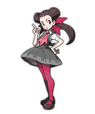 Gym Leader Roxanne She is both a star pupil at the Trainers&rsquo; School in Rustboro City and a