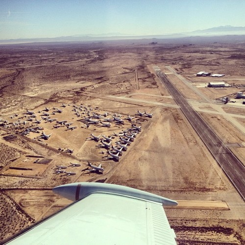 instagram:  A Visit to the Aircraft Boneyards of the Southwestern United States  Throughout the deserts of the Southwestern United States, large groupings of parked, retired planes—aircraft boneyards—lie scattered. Most aircraft at the boneyards are