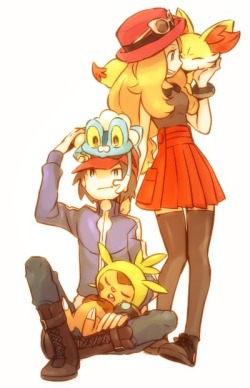 themythsofsinnoh:  Title: xyArtist: ツキドロ 