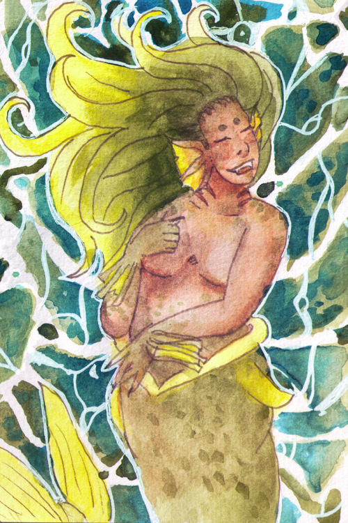 draws merfolk in june instead of may bc this year is hell