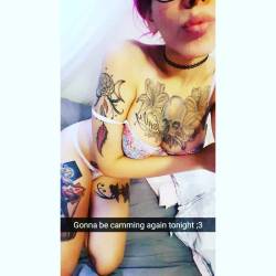#Snapchat #Snaps MsPoizon  Also taking request for snap cash! ;)  #AlternativeGirl #Tattoo #PinkHair #PrettyInPink #GirlsWithPiercings #GirlsWithTattoos #HarleyQuinn #Girls #SexySelfie