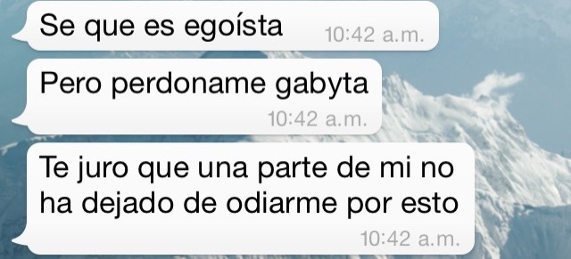 haha-this-is-the-fucking-end:  Los “para siempre” no son para todo el mundo y