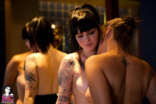 lesbiansilk:  Cori - Suicide Girls source 