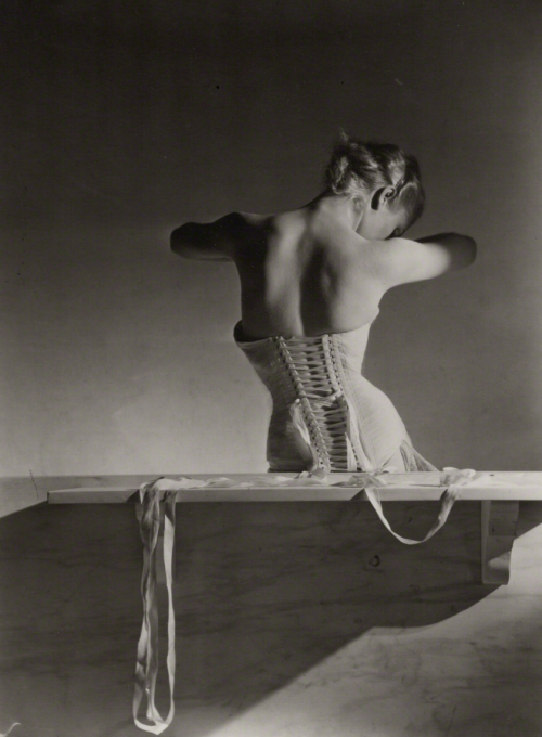 silverprints:Mainbocher Corset, 1939. Captured by Horst P. Horst.