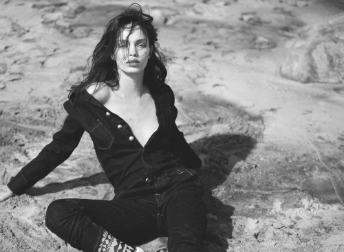 vogue-at-heart:  Luma Grothe in “Wild West” for Marie Claire Italia, November 2015Photographed by David Bellemere