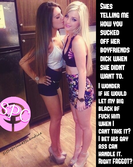 maturebetabitch: sissyprincesscandice:  Well go ahead loser. Answer her in your reblog.