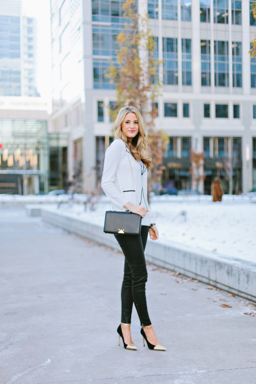 Ivory Lane: Winter Classic pointed toe, stiletto heel, pumps from HeelsFetishism