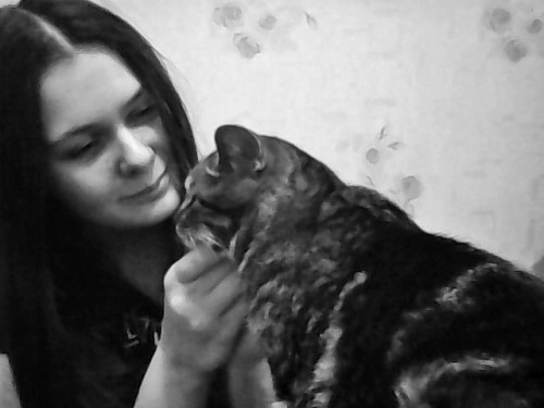 my cat and me)