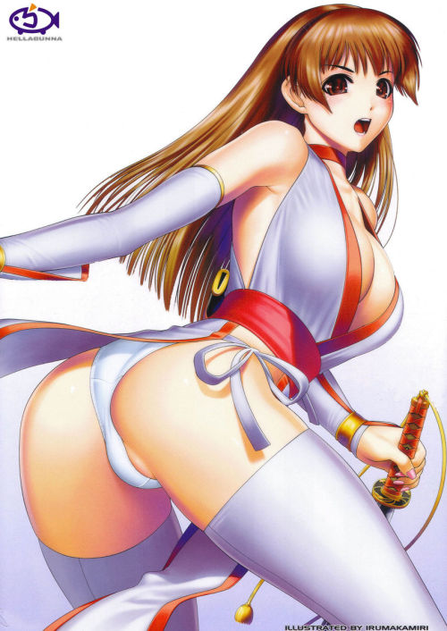 rule34andstuff:  Fictional Characters that I would “wreck”(provided they were non-fictional): Kasumi (Dead or Alive). Set III.