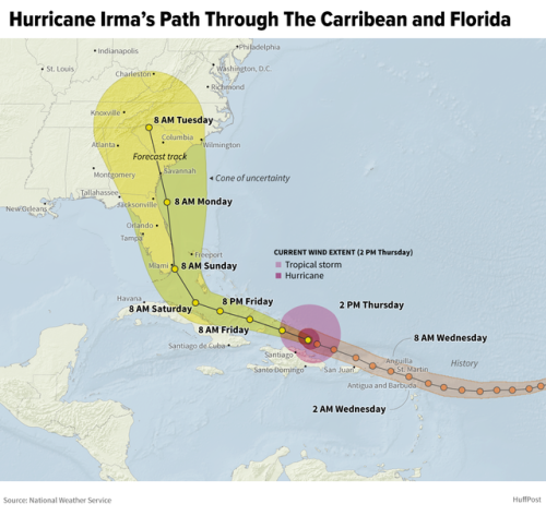 Here are the places most devastated by Hurricane Irma so far http://www.huffingtonpost.com/entry/hur