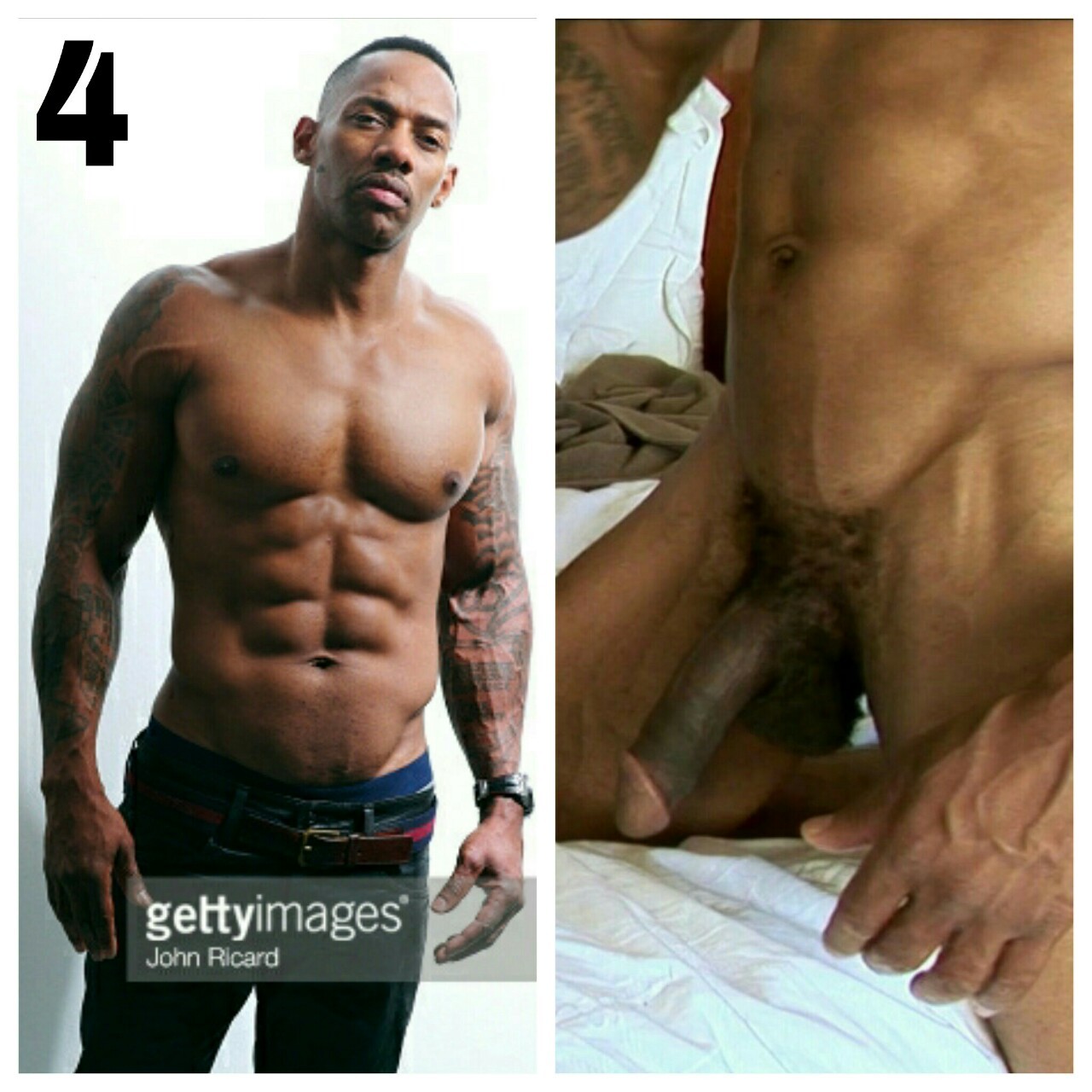 rocketzandwaterfallz:  The fellas of “Love and Hip Hop: Atlanta” naked  1. Yung