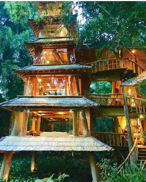 voiceofnature: Bambu Indah sustainable retreat center in Bali.
