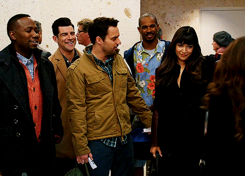 outtagum:  You think you’re gonna lose Ryan because you’re not good enough for his stupid family? Has he ever had 5 people get off planes for him?FESTIVE SEASON ✈️ NEW GIRL 4.11 “LAXmas”