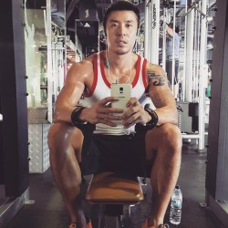 Beyondasianmen:beautiful #Asianhunk I Found On #Ig By Joo_Lw Dead Aircon At Gym #Saunawithweights