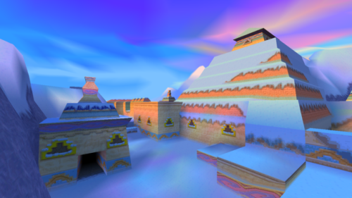 catbatquartet:  Winter-Themed Spyro LevelsIce Cavern - Crystal Glacier - Icy Speedway - Winter Tundra - Icy Peak  - Frozen Altars - Bentley’s Outpost - Super Bonus Round