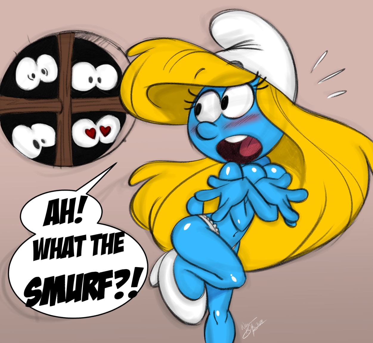 neronovasart: aeolus06:   Smurfing toms Jumping on the smurfwagon. Happy now, @teerstrash?