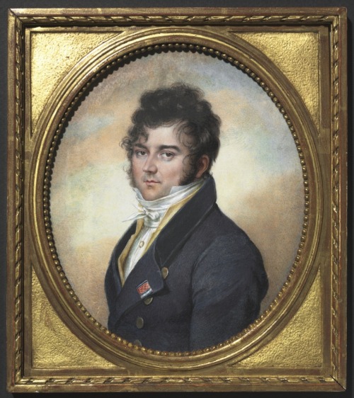 Portrait of a Man, Jean-Urbain Guérin , c. 1810 , Cleveland Museum of Art: Modern European Pa