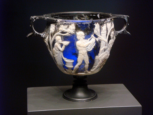 romegreeceart:04 Wine Cup with Scenes of Bacchus and Ariadne - Roman AD 25 (E) by Kansas Sebastian o