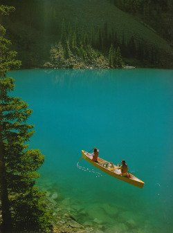 imransuleiman:Canoe trip, Canadian Rockies