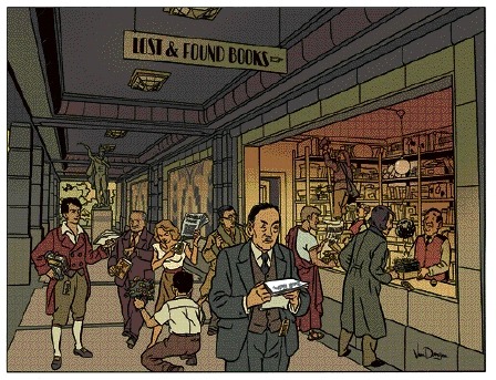 bibliophilecafe:  Lost &amp; Found Books - Peter Von Dongen   Amen