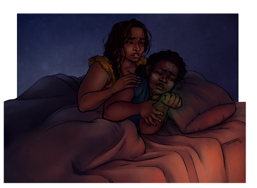 serenity-fails: @justjasper’s Zirconia Cadash and Josephine, set around Trespasser. Thank you 