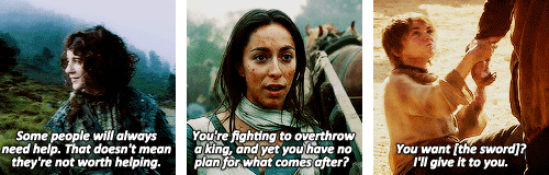rubyredwisp: I do have an enormous amount of women readers and fans. A lot of them said they like the women in the books, a variety of women characters that appeal to a variety of women. Women are different. Some of them do like the princesses, some of