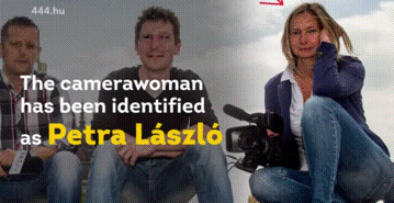 mickislove:   yourtreeman:  kropotkindersurprise:  September 8 2015 -   A Hungarian camerawoman was fired after kicking and tripping refugees, including children, running from the police. She worked for the far-right Jobbik-affiliated channel N1. This