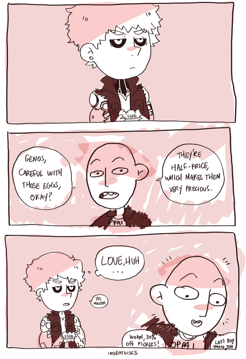 insertdisc5: tfw ur in love with a badly drawn egg epilogue: me too, genos