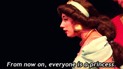 imherethephantom:  starxapple:  a little girl in the grocery store just asked me if i was a princess because my dress was pretty and i said everyone’s a princess and she pointed to her dad and asked if he was a princess too and her dad said yep its