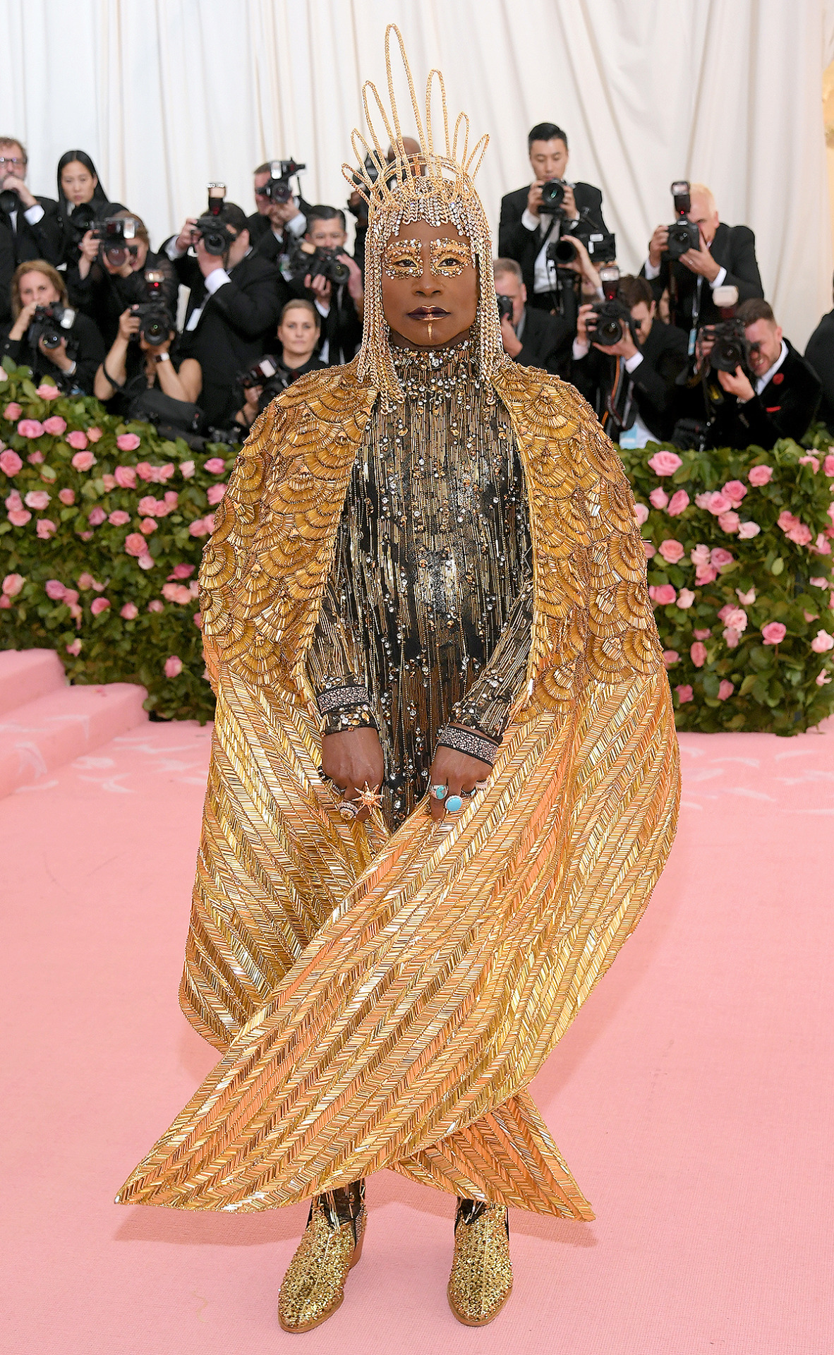 billy porter at the met gala 2019 sun god billy porter met gala met