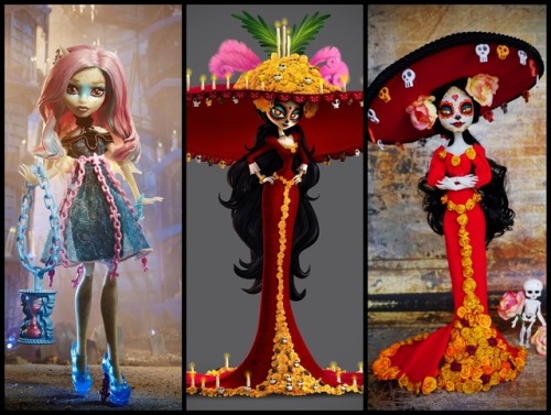 Today I present you La Muerte - doll inspired by the movie The Book of Life - something special and 