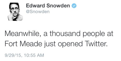 america-wakiewakie:Edward Snowden, the whistle-blower who revealed the United States’ massive, inter