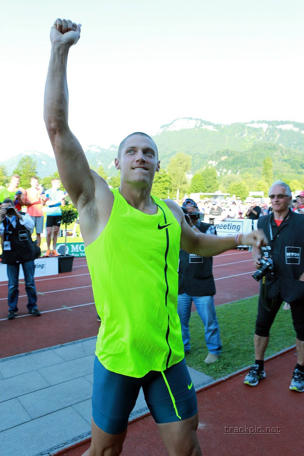 Recent shots of USA track and field stud Trey Hardee&hellip;looks as good as