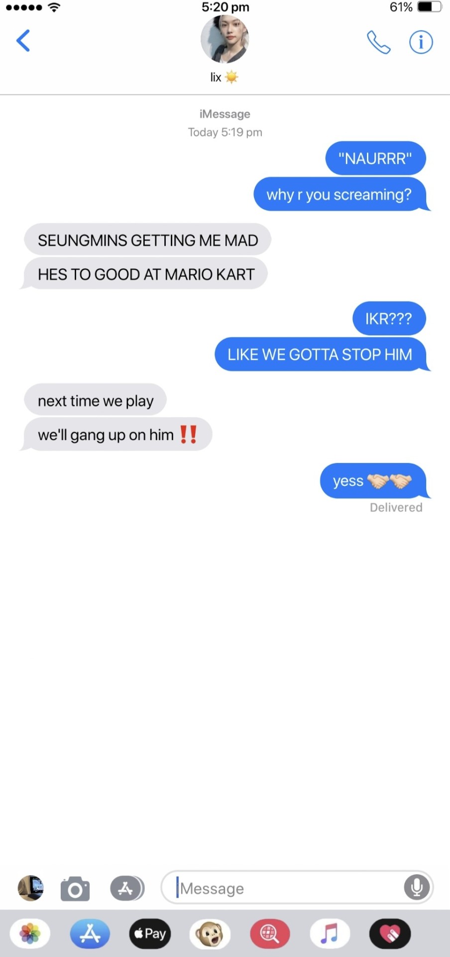 Texts . . Texts Between You And Felix . Warnings None Genre Crack (?) Bestfriend!au Jungwoniei Taglist