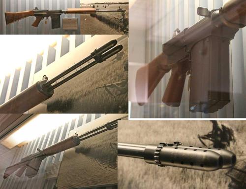 highcapacityassaultclips:I believe this is an FAL side by side.The right and left arms of the free w