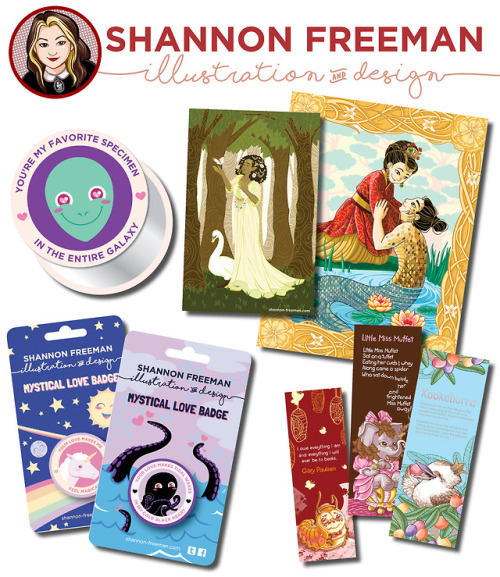 Hey everyone! I finally have an Etsy store up and running! There’s prints, stickers, buttons, 