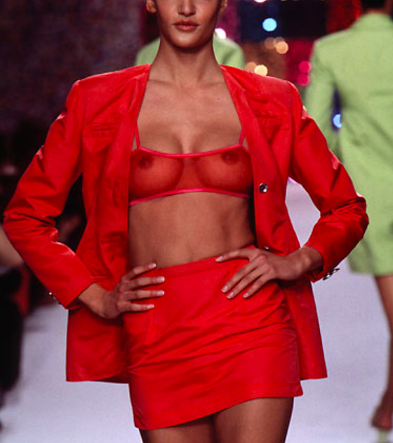 noangel247365:  vlada-sasha-natasha:Todd Olham ss1996   They say red is a power suit.