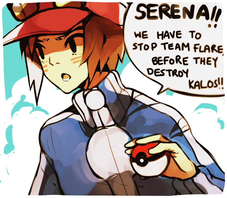 yuu-lin:  i have so many comic ideas for XY ahahh 