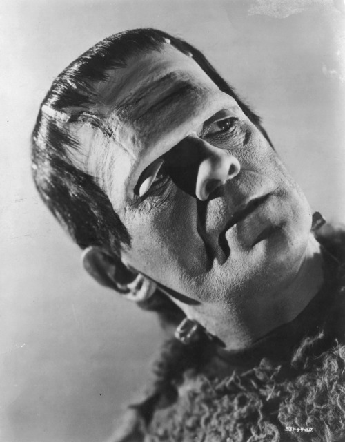 universalmonsterstribute:  Boris Karloff as Frankenstein’s Monster - Frankenstein (1931) - Bride Of Frankenstein (1935) - Son Of Frankenstein (1939) 