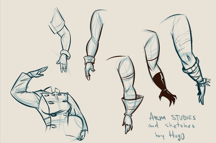 Female arms - studies.  Twitter  Newgrounds   DeviantArt  Youtube   